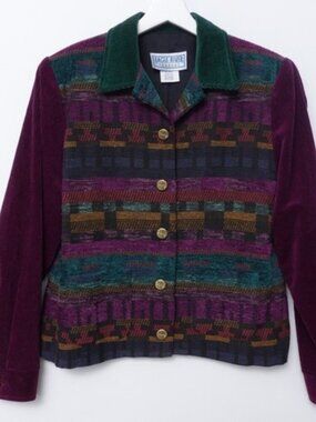 Vintage made in USA Eagle River Traders Jacket sz 10